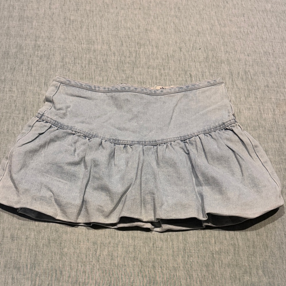 🆕 YMI Light Blue Mini Skirt